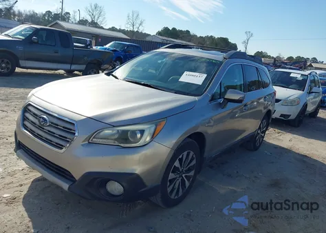 2015 Subaru Outback 2.5I Limited z USA, uszkodzony, nr VIN 4S4BSBLC2F3256857